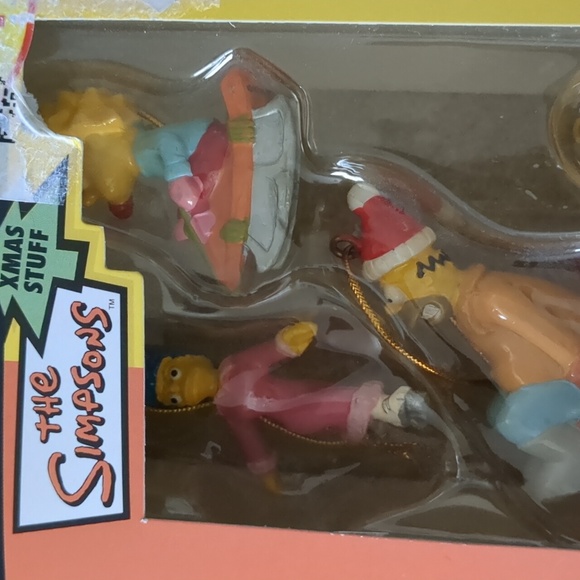 The Simpsons Holiday Mini Ornament Set by - Picture 3 of 7